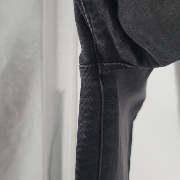 Frame Black Condor Raw Hem Le High Skinny Jeans 28 - Picture 7 of 9